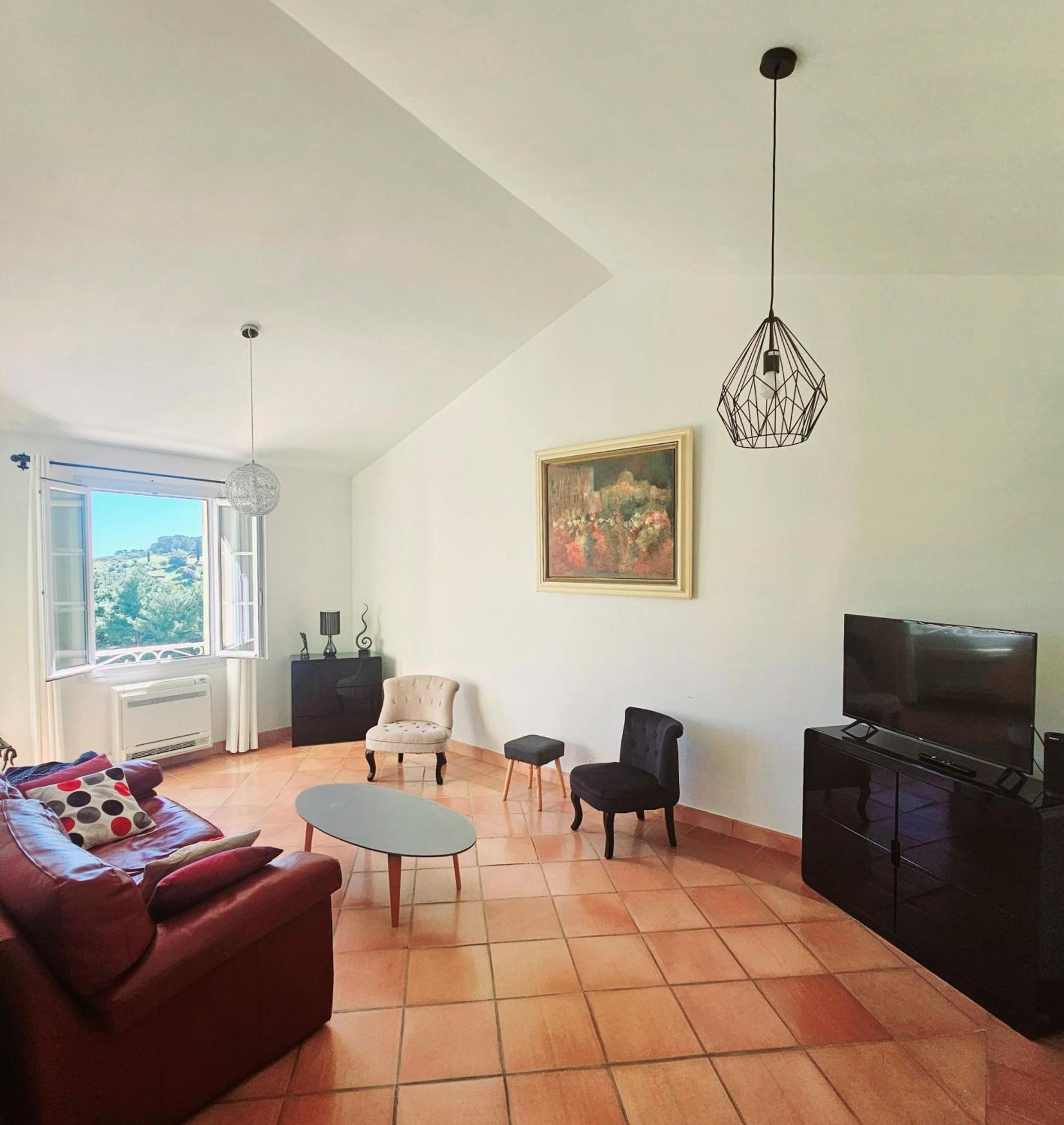 Villa Dans Cadre D'Exception - Golf, Piscine Et Tennis Prive Saint-Cyr-sur-Mer Esterno foto
