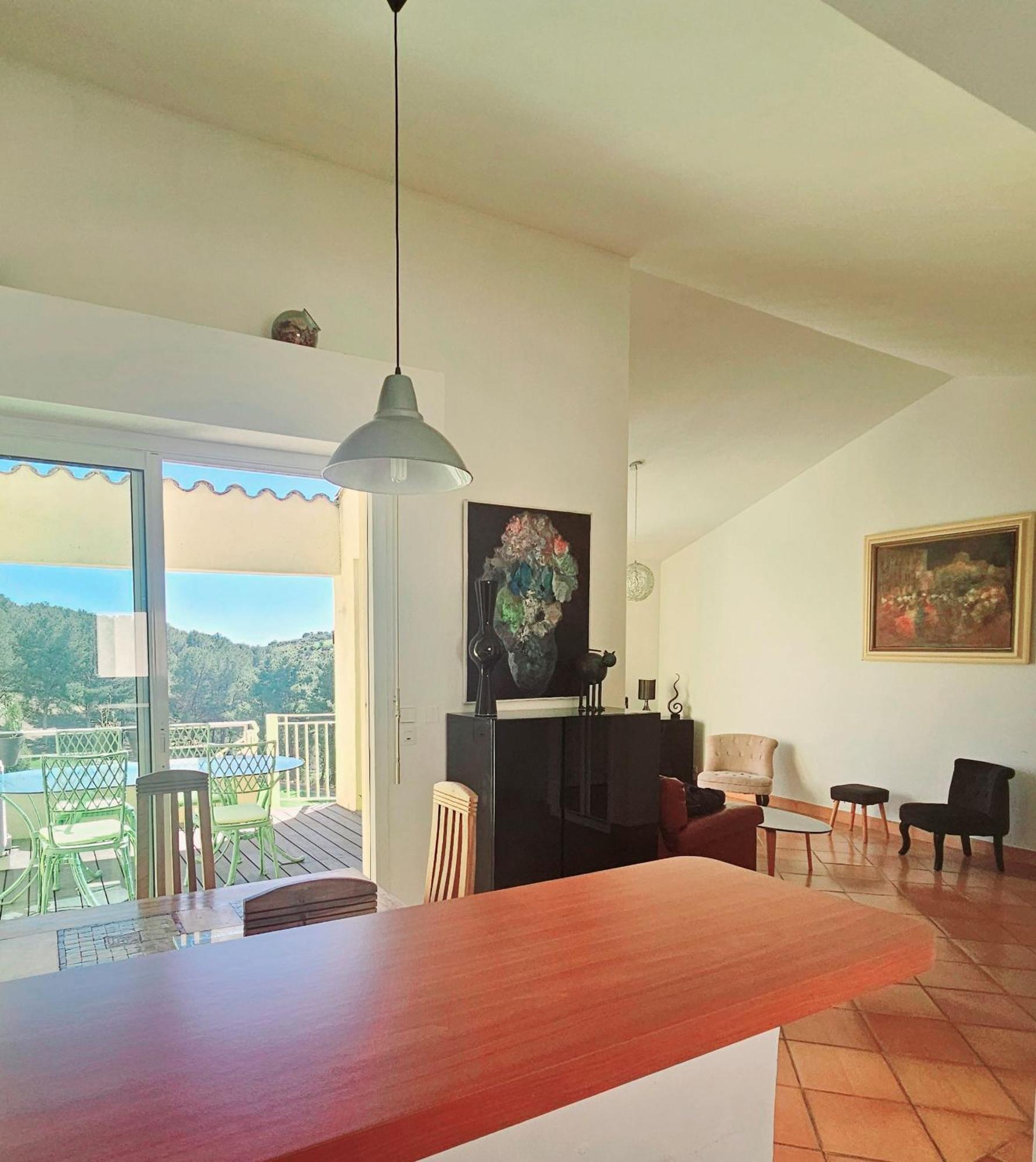 Villa Dans Cadre D'Exception - Golf, Piscine Et Tennis Prive Saint-Cyr-sur-Mer Esterno foto